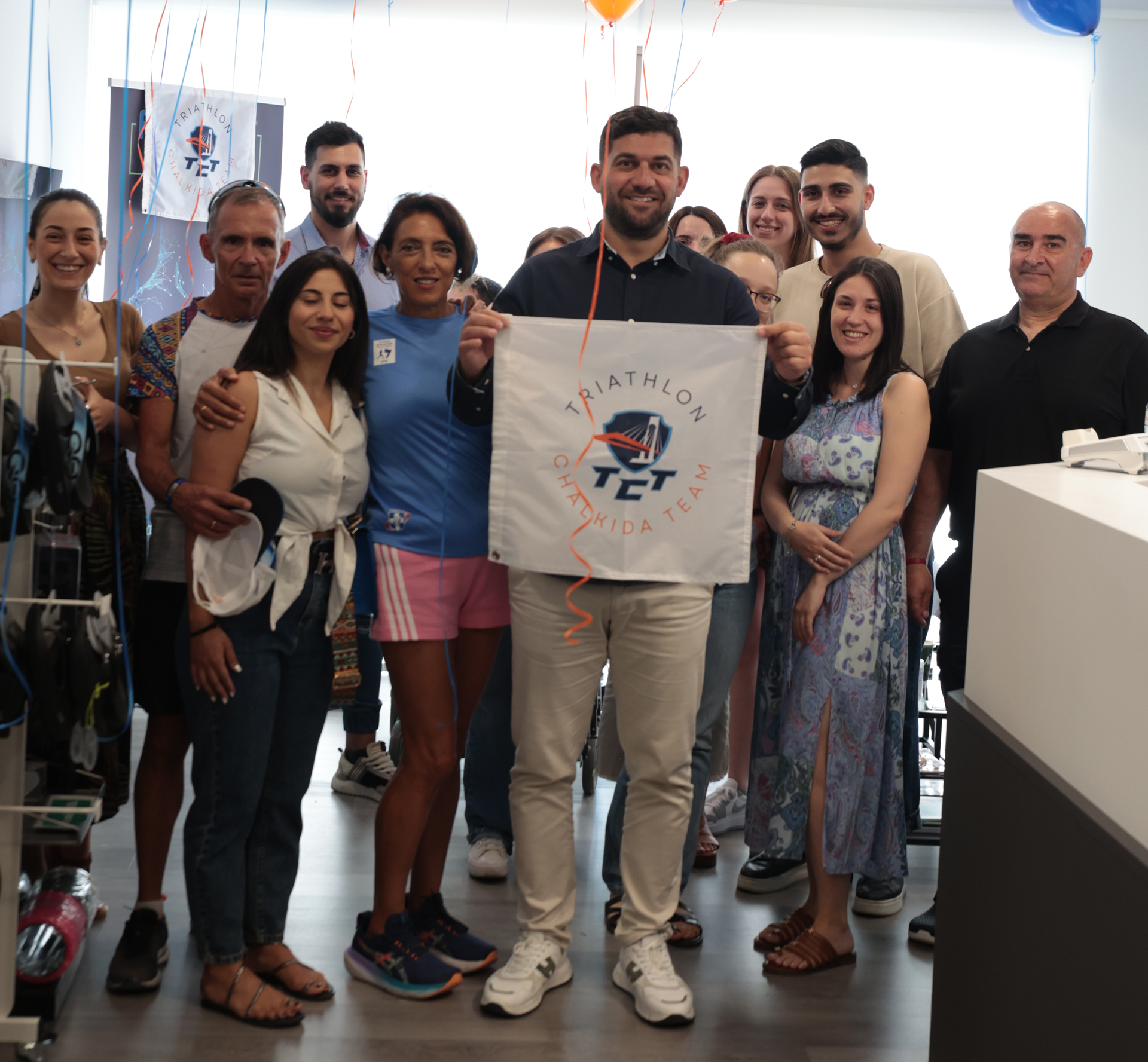 Νέος πρόεδρος του Triathlon Chalkida Team ο Νάσος Κουτσουραδής!